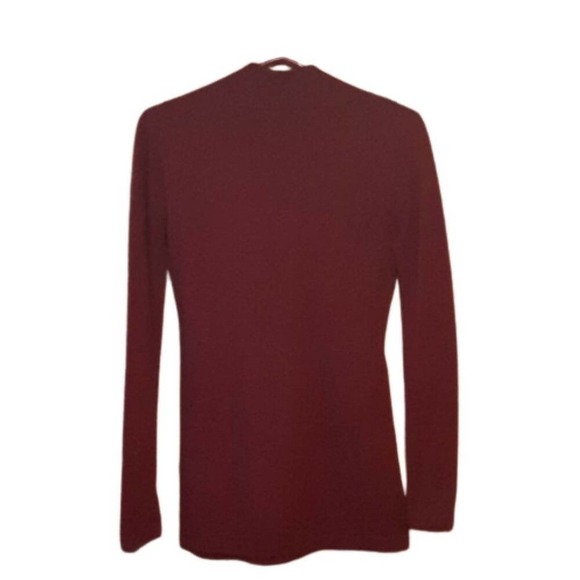 Soon Maternity Riley V-Neck Maternity Sweater Red - Picture 4 of 9